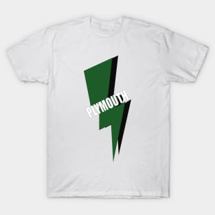 plym state lightning bolt T-Shirt